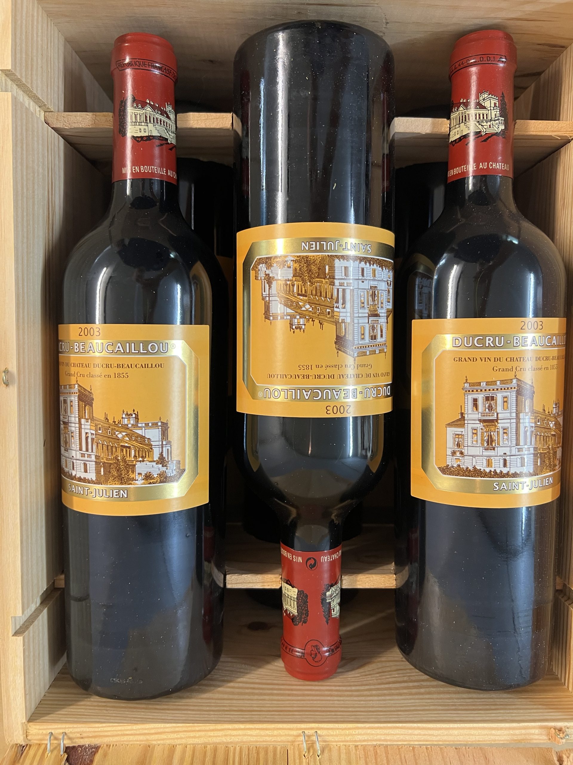 Chateau Ducru Beaucaillou 2003, 6 Fl. OHK – Bild 2
