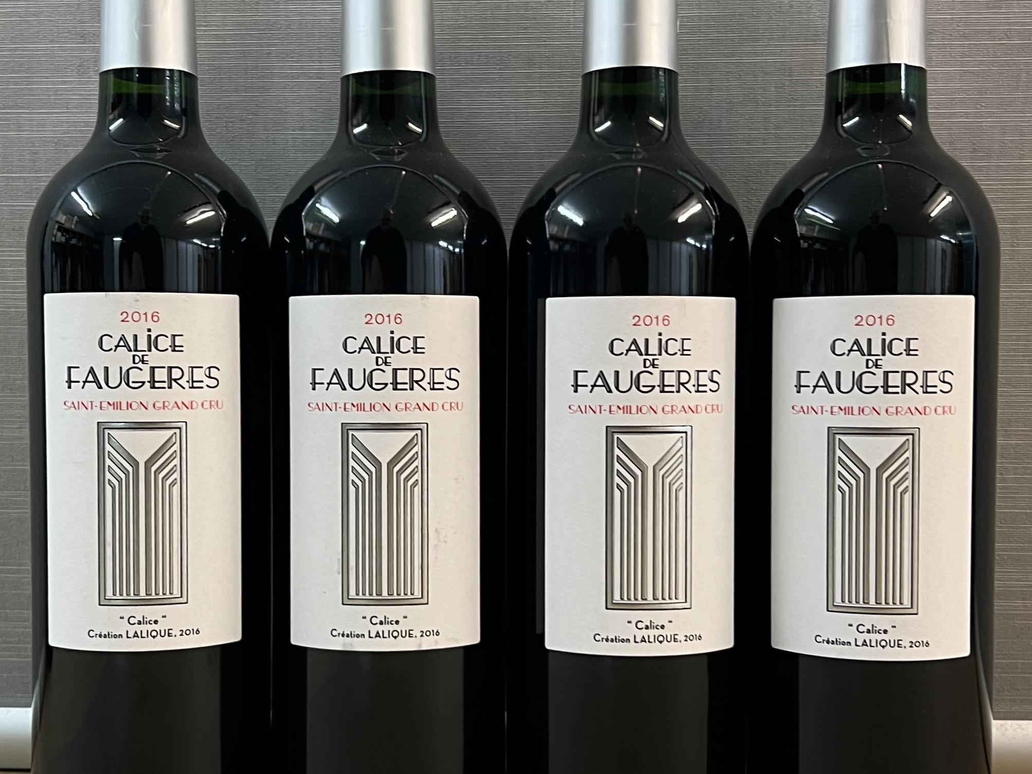 Calice de Faugeres 2016, 4 Fl.