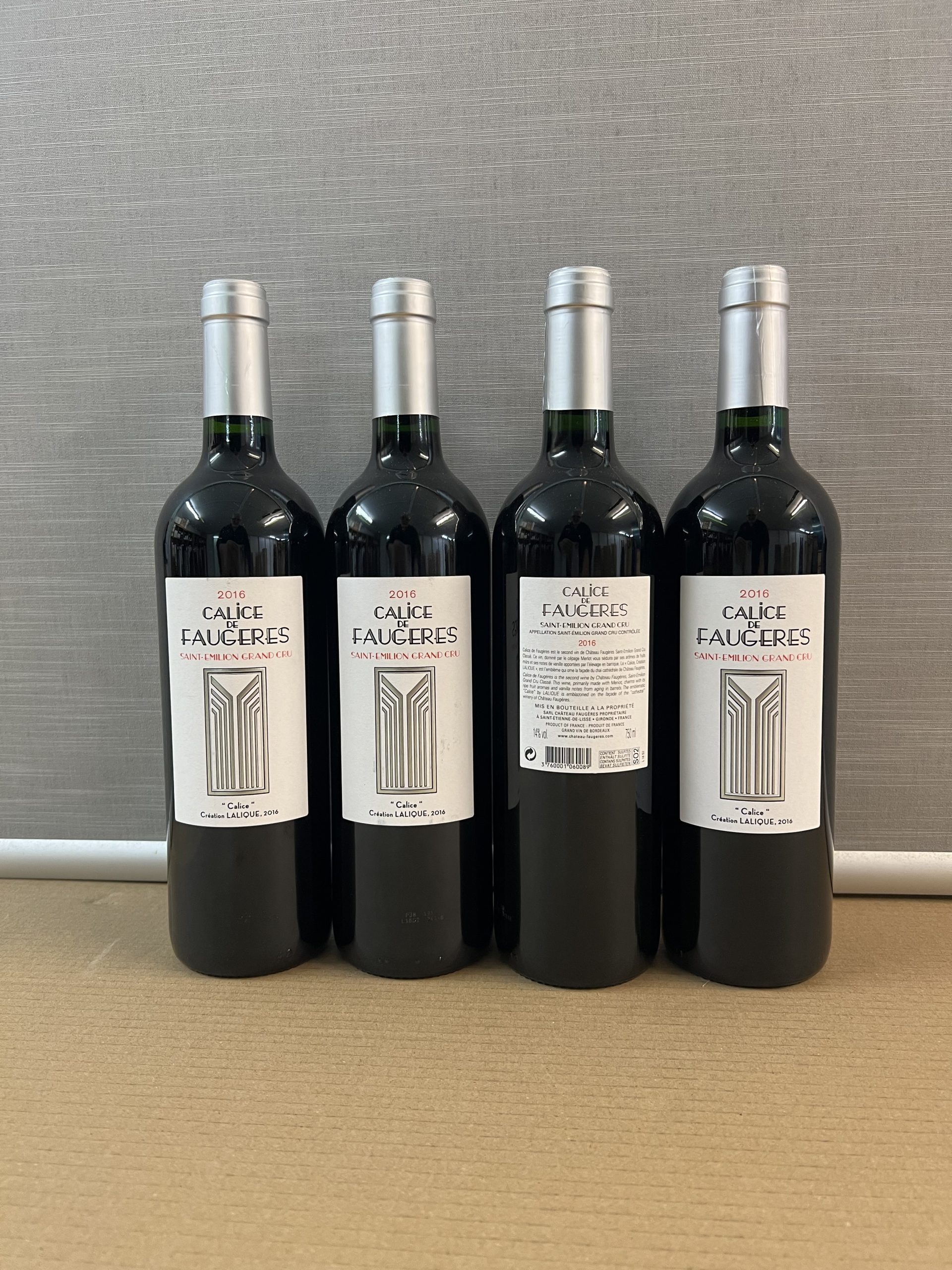 Calice de Faugeres 2016, 4 Fl. – Bild 3