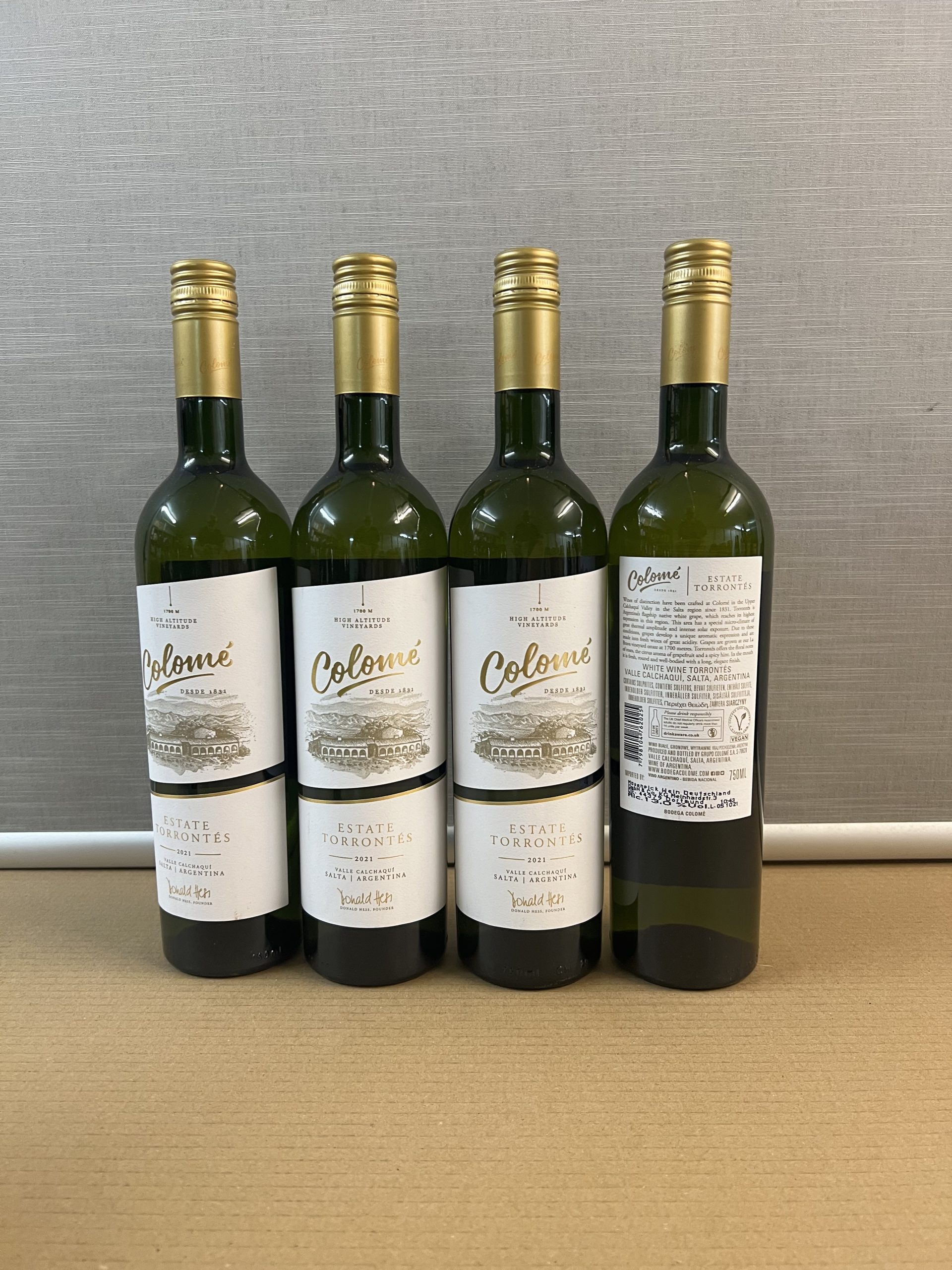 Estate Torrontes, Donald Hess 2021, 4 Fl. – Bild 3