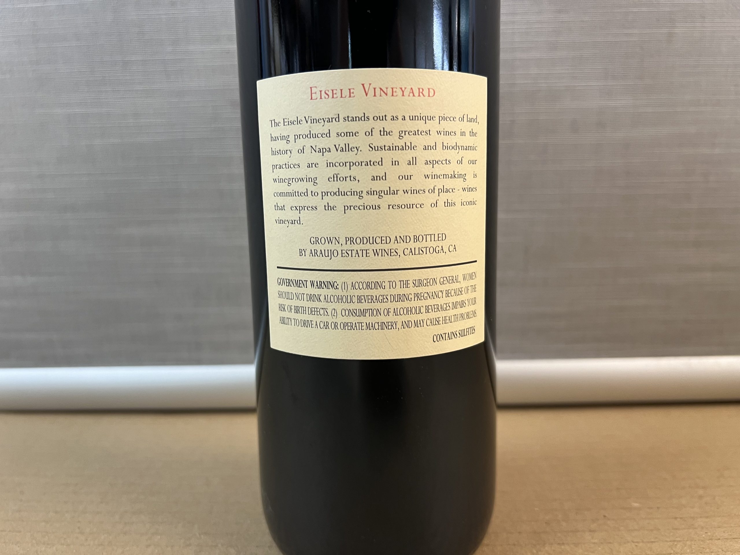 Cabernet Sauvignon 2011, 1 Fl. – Bild 3