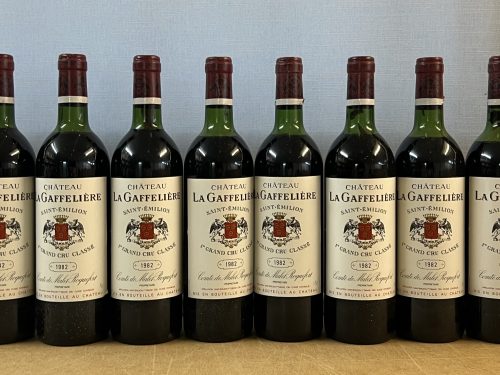 Chateau La Gaffeliere 1982, 10 Fl. OHK